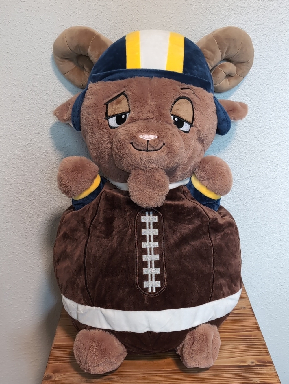 Plush Ram Football Stuffed Animal